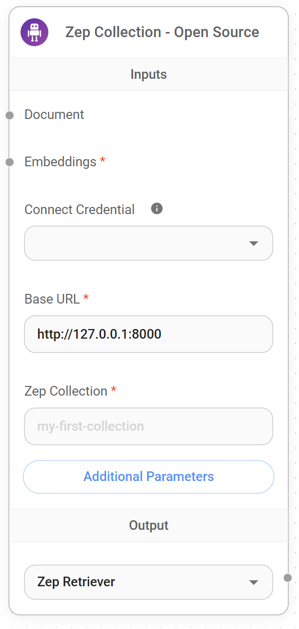 <p>Zep Collection - Open Source Node</p>